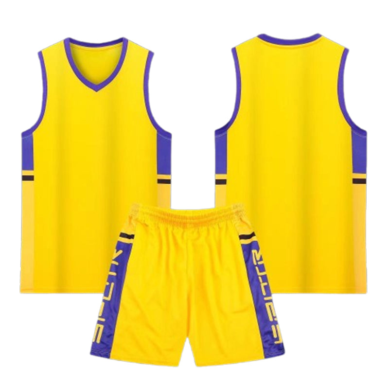YiSiDa Basketball Kit Set Sport Vest Training Match Team Uniform American Style Minimum order: 1000 pieces