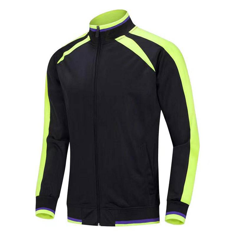 YiSiDa New Spring and Autumn Silk Velvet Long Sleeve Zipper Set Casual Slimming Minimum order: 1000 pieces