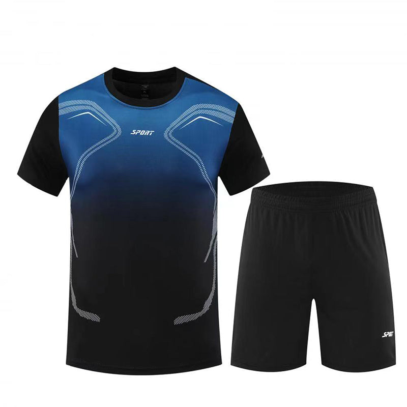 YiSiDa Summer Short Sleeve Sportswear Set for Fitness Training Running Basketball Price for 1000 Pieces