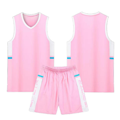 YiSiDa Basketball Kit Set Sport Vest Training Match Team Uniform American Style Minimum order: 1000 pieces